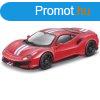 Bburago Ferrari 488 Pista versenyaut 1:43