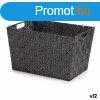 Kosr Kipit A3-6875 Fekete Szvet 25 x 20 x 35 cm (12 egysg