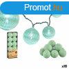 LED-es labda fzr Menta  6 cm 2 m (18 egysg) MOST 39197 H