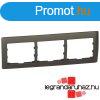 Legrand Galea Life keret hrmas vzszintes, mlybronz, Legra