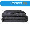 Nordic tok TODAY Satin Fekete 220 x 240 cm MOST 55911 HELYET