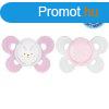 CHICCO Physio Comfort szilikon cumi 0-6m lny - nyuszi/ptty