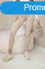 Bzs bordzott anyag magas derek leggings, 69847-es modell