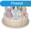 Little Dutch szlinapi torta - pink