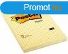 ntapad jegyzettmb, 102x152 mm, 100 lap, kocks, 3M POSTIT