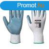 Vdkeszty, nitril, M mret, "Flexo Grip" szrke-