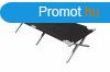 BasicNature Alu-Campbed Utazsi nyuggy fekete 210 cm