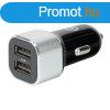 Lampa, Szivargyjt 2xUsb, 4,8A 12/24V