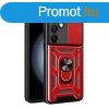 Hybrid Armor Camshield tok Samsung Galaxy A36 - piros