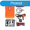 DRAGOWA Tactical Outdoor Survival Kit 7in1 Oak, narancssrga