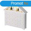 EMOS DCWW02, LED adventi naptr, fa, 35x33 cm, 2x AA, beltr