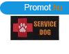 WARAGOD Hmzett tapasz Service Dog Rescue Team, fekete