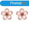 Swarovski Gynyr aranyozott flbeval kristlyokkal Florer