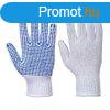 Portwest A111 PVC pontozott vdkeszty fehr/kk S-2XL