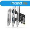 AXAGON PCEA-PSN PCI-Express Adapter chip ASIX AX99100 1x Par