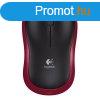 Logitech M185 - vezetk nlkli egr - piros