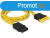 DeLock Extension cable SATA 6 Gb/s male > SATA female 50c