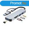 BlackBird USB 3.0 Type-C/USB multiport hub 5in1 3xUSB3.0 SD/