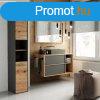 Riano MIX S30 frdszoba szekrny, 30x170x30 cm, antracit-t