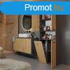Riano MIX 1K DK frdszoba szekrny, 60x174x30 cm, antracit-