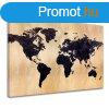 Arany rints vszonra World in Gold 60x90 cm