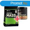 Optimum Nutrition Serious Mass 5455g (12lb) Chocolate + Opti
