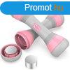 llthat fitnesz slyzk, dumbbell 2x2kg, rzsaszn (1kg, 1