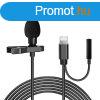 Csiptethet mikrofon 3.5mm jack aljzat / iPhone 8pin csatlak