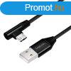Logilink CU0142 USB 2.0 cable USB-A/M to Micro-USB/M (90) f