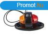 Amerikai helyzetjelz MINI LED gumilmpa piros-srga
