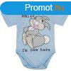 Rvid ujj baba body Thumper nyuszi mintval