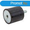 Rezgscsillapt gumibak Gopart 2. tpus M6 - 25 x 25 mm (V2