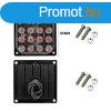 Stroboszkp, ngyzet alak, 16 LED, E-jeles, 12/24V ? W13891