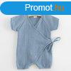 Baba nyri muszlin kezeslbas New Baby blue