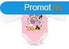 Disney Minnie mintval nyomott hossz ujj baba body