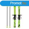 Gyermek slcek ktssel s botokkal Baby Mix 90 cm zld