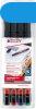 Alkoholos marker kszlet, OHP, 0,6 mm, EDDING "141 F&qu