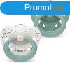 NUK Signature szilikon cumi 0-6 h 2db - Green
