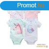 Foxy Baby Rvid ujj pamut body szett (4db-os) ( 62 ) - Unik