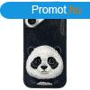 Nimmy Big Eyed Pet 2.0 Panda tok iPhone 16 - fekete