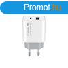 COLORWAY AC TOLTO TYPE-C PD + USB QC3.0, 20 W V2, FEHER (CW-