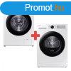 SAMSUNG WW80CGC04DAHLE + DV80CGC0B0AHLE