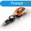 Verbatim Go mini optikai egr USB-A 1000 dpi - narancs