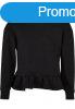 Urban Classics Girls Organic Volants Hoody black