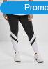 Urban Classics Ladies Arrow High Waist Leggings black/white