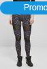 Urban Classics Ladies Tech Mesh AOP Leggings blackpaisley
