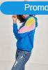 Urban Classics Ladies Oversize 3-Tone Block Hoody brightblue