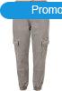 Urban Classics Boys Washed Cargo Twill Jogging Pants grey