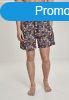 Urban Classics Pattern?Swim Shorts blk/tropical