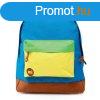 Mi-Pac Classic Tri-Tone Backpack Blue Yellow Green